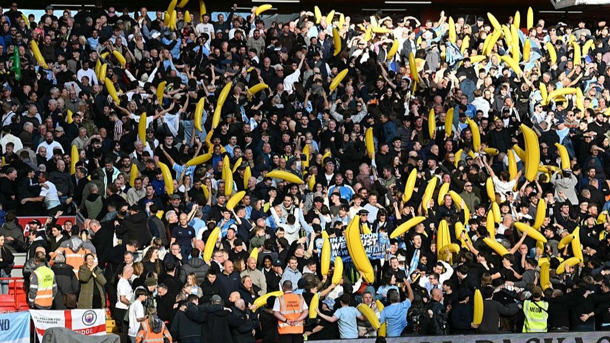 Why Manchester City Fans Brought Inflatable Bananas to Anfield